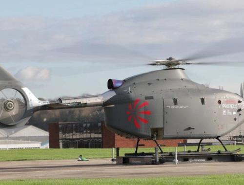 英海军将试飞收款无人直升机